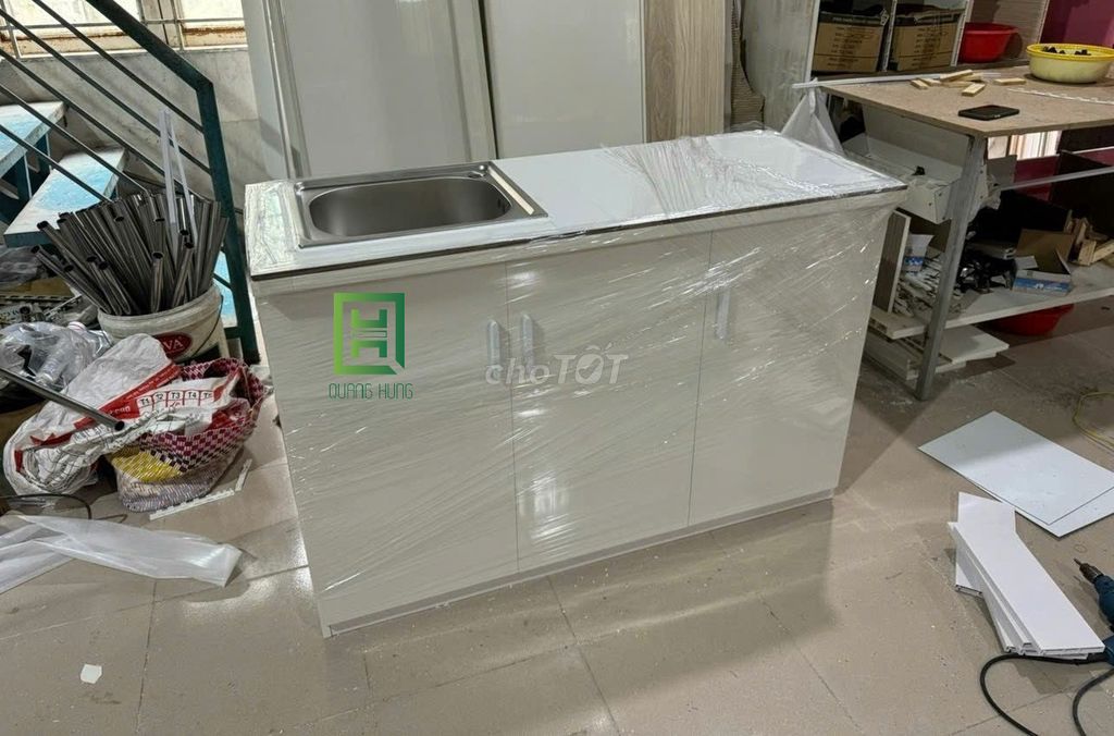 HÀNG MỚI - TỦ BẾP GIÁ RẺ- TỦ GIÁ XƯỞNG. Mua bán Tủ, kệ gia đình tại Huyện Cần Giờ Tp Hồ Chí Minh được đăng bởi Nội Thất Quang Hùng TD hình 1