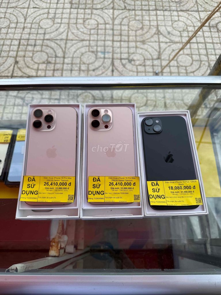 Apple iPhone 16 Pro Max 256GB Hồng. Mua bán Điện thoại tại Huyện Củ Chi Tp Hồ Chí Minh được đăng bởi Hoàng Phúc Trần hình 1