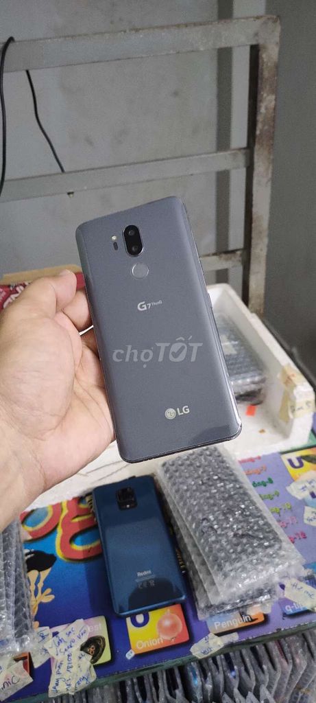 LG G7 thinQ, ram 4gb 64gb. Mua bán Điện thoại tại Quận Gò Vấp Tp Hồ Chí Minh được đăng bởi A LONG   nhận thanh toán THẺ TÍN DỤNG hình 1
