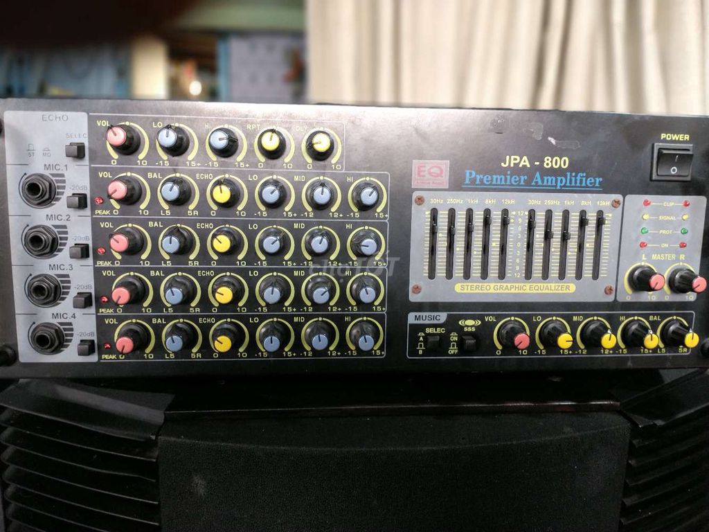 Amply Jarguar JPA-800 Đen. Mua bán Tivi, Âm thanh tại Quận 4 Tp Hồ Chí Minh được đăng bởi Tuấn hình 1