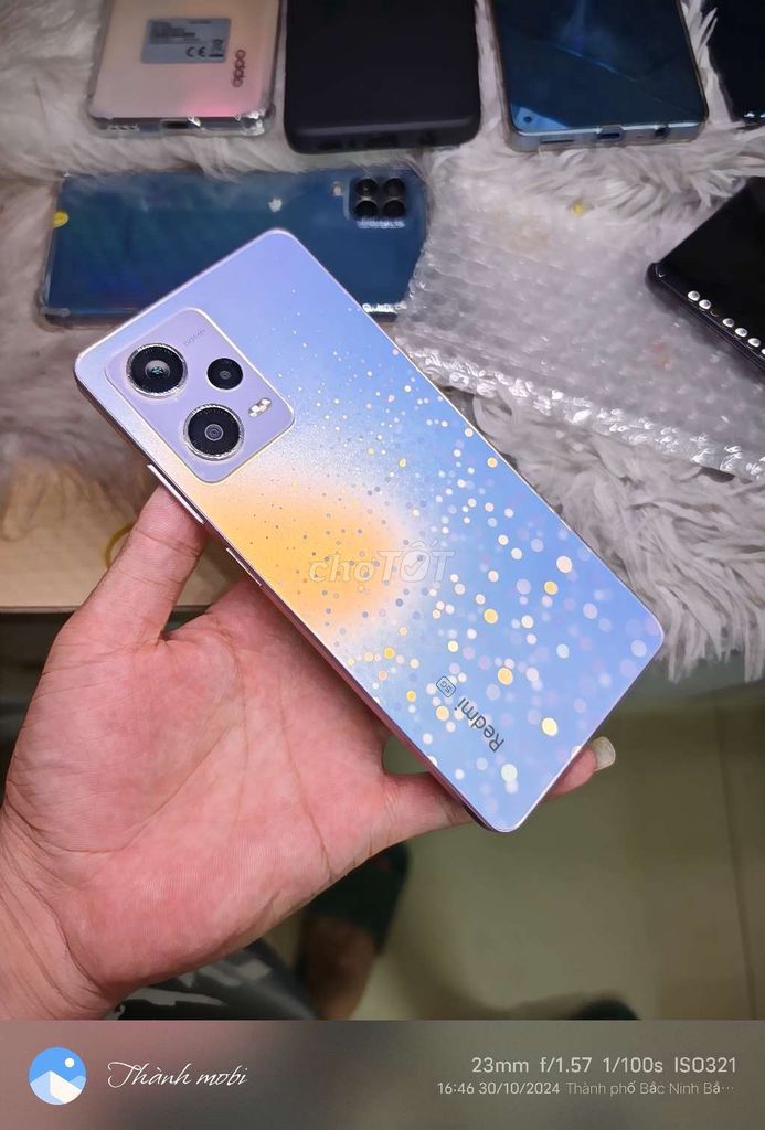 Redmi note 12 pro 5G 12/256 màu siêu đẹp