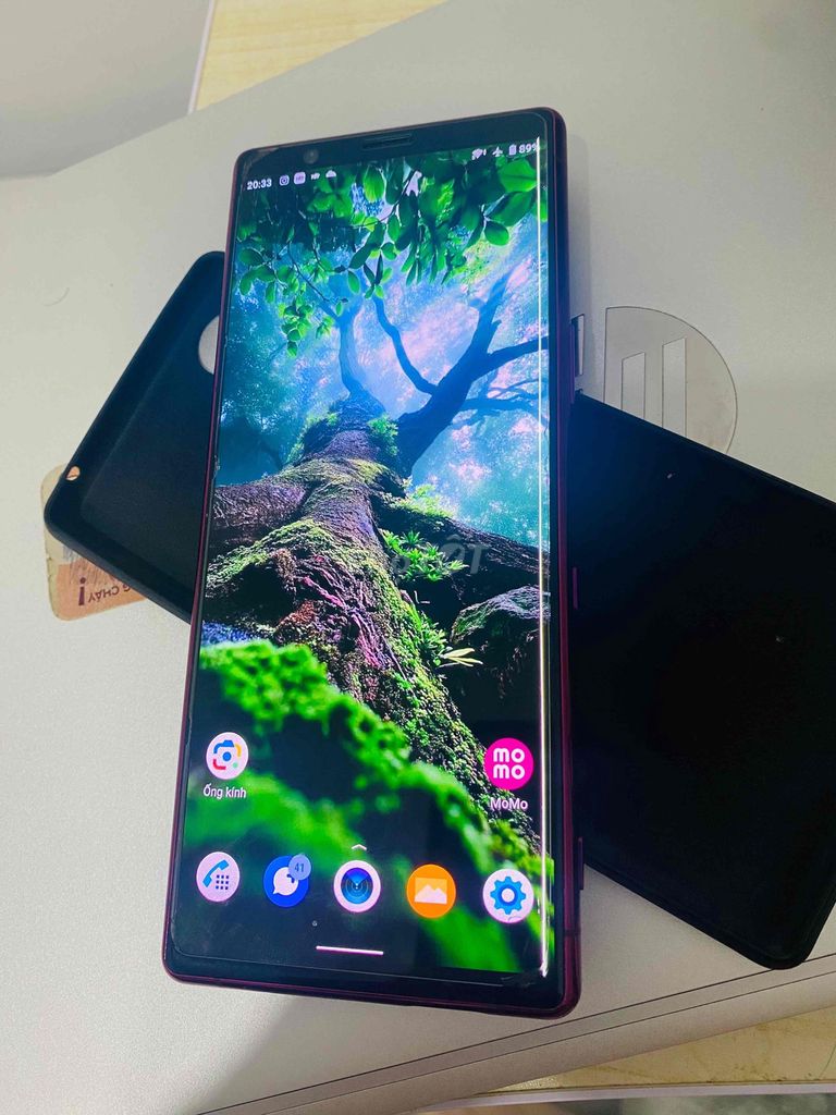 Sony Experia 5 Đỏ Đã sử dụng. Mua bán Điện thoại tại Quận Bình Thạnh Tp Hồ Chí Minh được đăng bởi LongSea hình 1