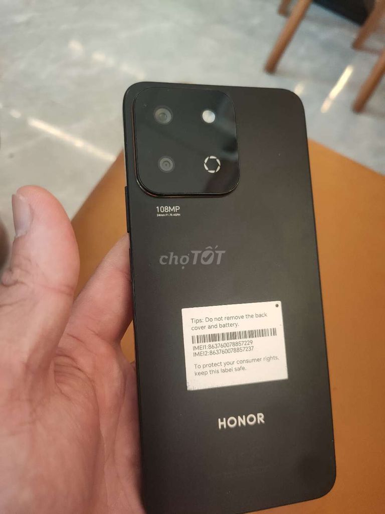Honor X7C 8GB/256GB Đen. Mua bán Điện thoại tại Thành phố Sóc Trăng Sóc Trăng được đăng bởi Bắp  hình 1
