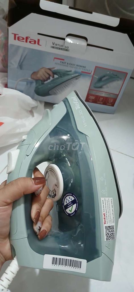 Bàn ủi hơi nước Tefal Virtuo 30. Mua bán Nội thất, đồ gia dụng khác tại Huyện Hóc Môn Tp Hồ Chí Minh được đăng bởi bảo ngọc hình 1