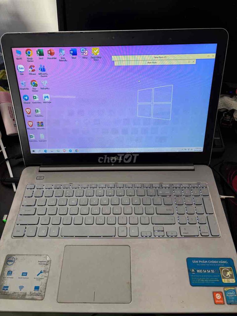 Dell Inspiron 15 8GB Bạc Đã sử dụng. Mua bán Laptop tại Thành phố Huế Thừa Thiên Huế được đăng bởi Huynh Van hình 1