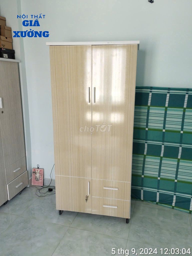 TỦ NHỰA 2 CÁNH MỚI TỦ SẲN MIỄN SHIP