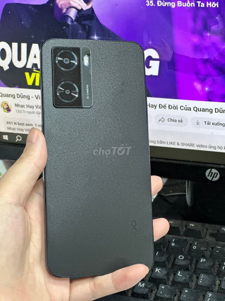 Oppo A57 4GB 128GB Đen. Mua bán Điện thoại tại Quận 10 Tp Hồ Chí Minh được đăng bởi Hội Đồ Điện Tử hình 1