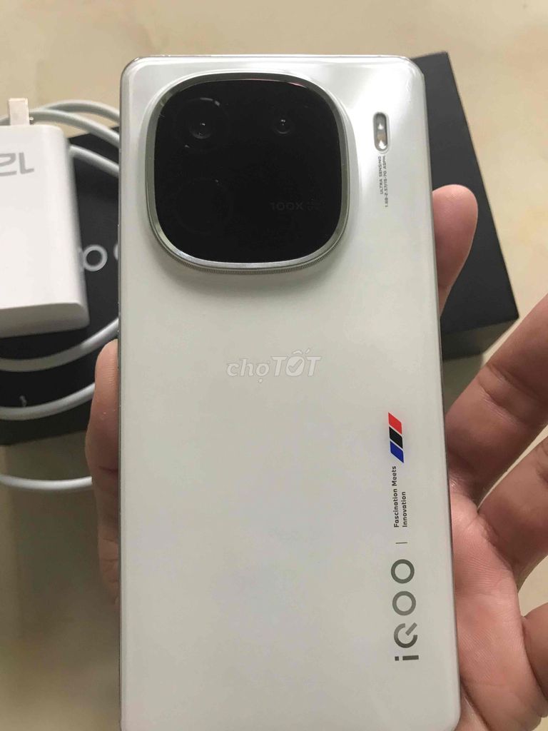 iQOO 12 16GB/512GB Trắng 99%. Mua bán Điện thoại tại Thành phố Thủ Đức Tp Hồ Chí Minh được đăng bởi Anh Tuan Tran hình 1