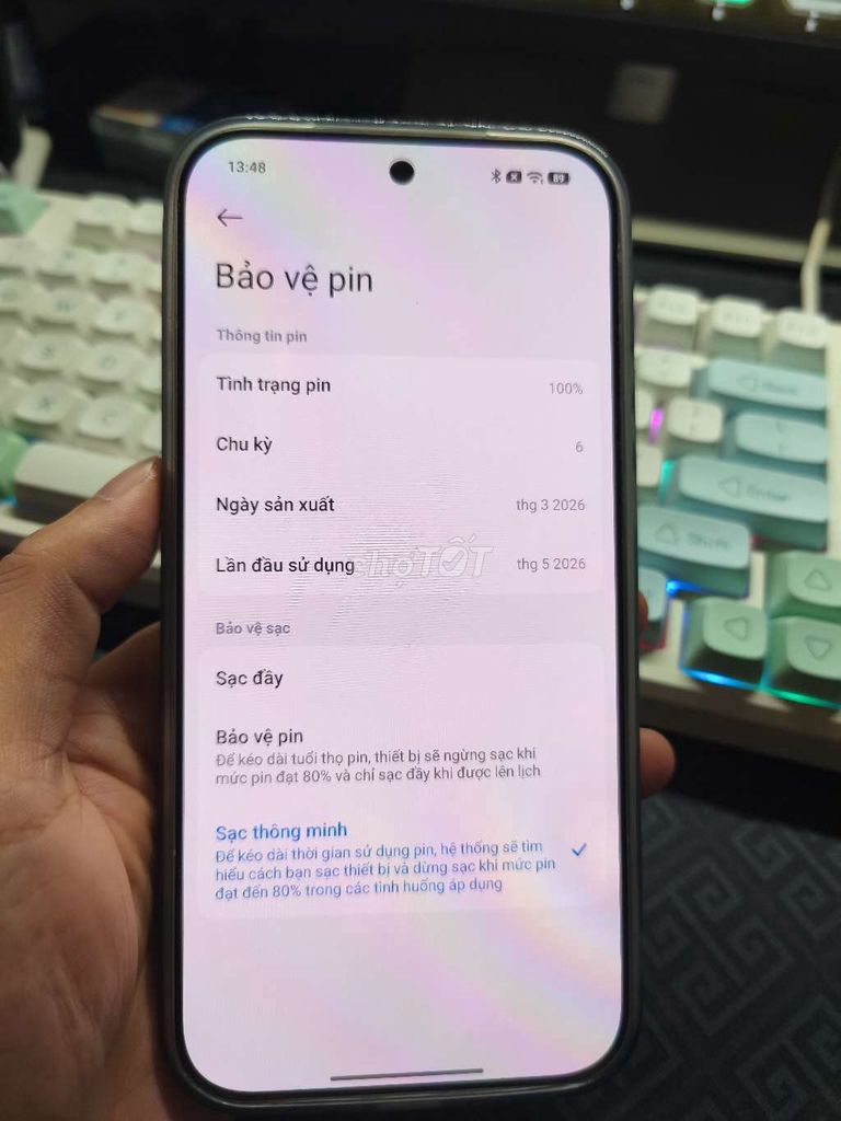 Xiaomi 17 Ultra 16GB 512GB Trắng Thái Lan 100%. Mua bán Điện thoại tại Quận Nam Từ Liêm Hà Nội được đăng bởi Thái Lê hình 1
