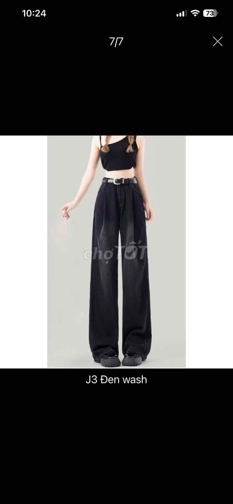 Quần Jean Nữ Ống Rộng. Mua bán Quần áo tại Quận Lê Chân Hải Phòng được đăng bởi Su Su hình 1