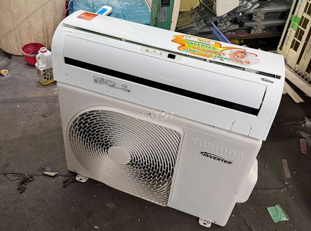Máy lạnh Toshiba 1 HP Nhật Bản Trắng. Mua bán Máy lạnh, điều hoà tại Huyện Hóc Môn Tp Hồ Chí Minh được đăng bởi Phùng Thị Hậu  hình 1