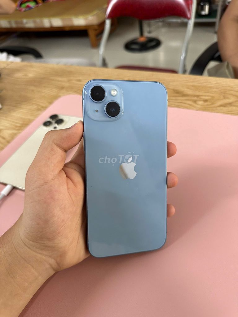 Apple iPhone 14 Plus 128GB Xanh Quốc tế Đã sử dụng. Mua bán Điện thoại tại Quận Ngũ Hành Sơn Đà Nẵng được đăng bởi Tài Ngô hình 1