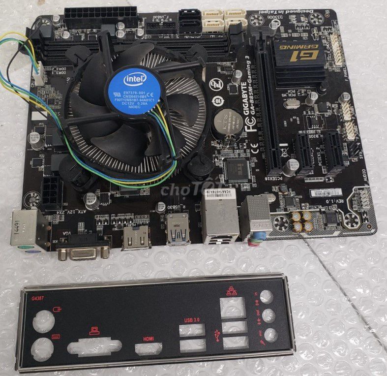 Mainboard Gigabyte B85M-Gaming 3+Chip Core i7-4790. Mua bán Linh kiện (RAM, Card...) tại Quận Hải Châu Đà Nẵng được đăng bởi Baxiqua hình 1