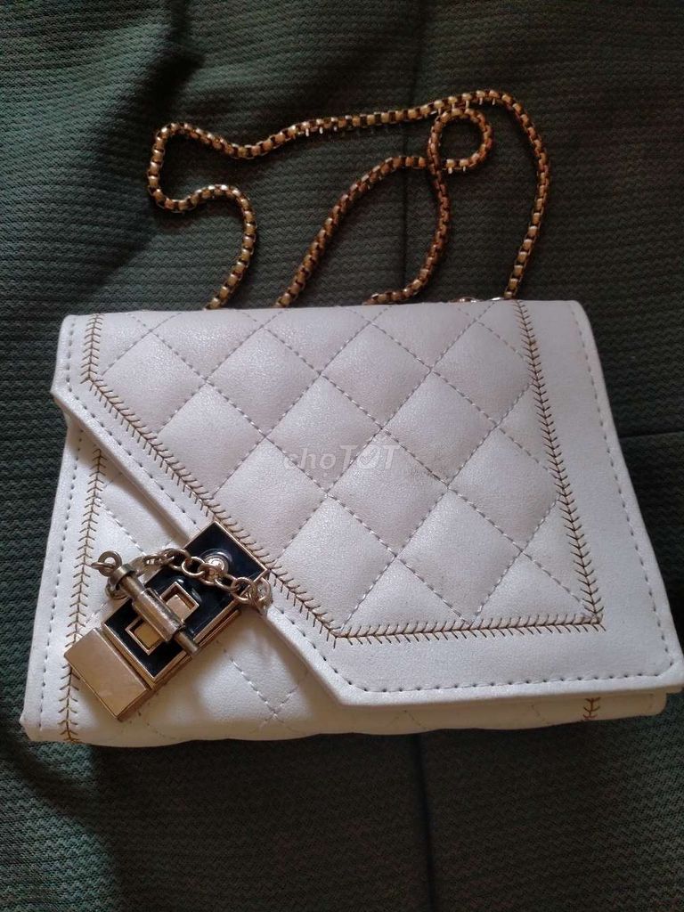 Túi xách Nữ Da cao cấp Trắng. Mua bán Túi xách tại Thành phố Tân An Long An được đăng bởi Mei Mei hình 1