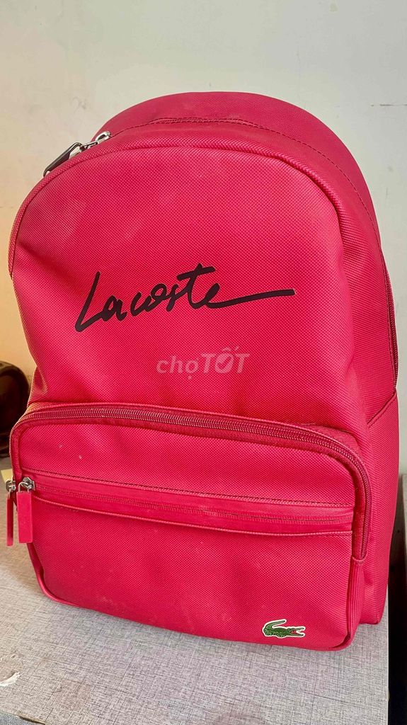 Pass Balo Lacoste L12.12 siêu bền authentic 200%. Mua bán Túi xách tại Quận 10 Tp Hồ Chí Minh được đăng bởi wong hình 1