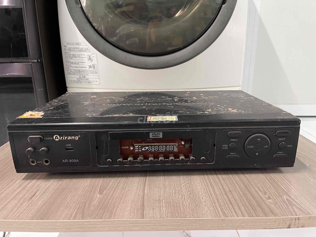 Đầu karaoke Arirang AR-909A Đen Đã sử dụng. Mua bán Tivi, Âm thanh tại Huyện Hóc Môn Tp Hồ Chí Minh được đăng bởi LE SON  hình 1