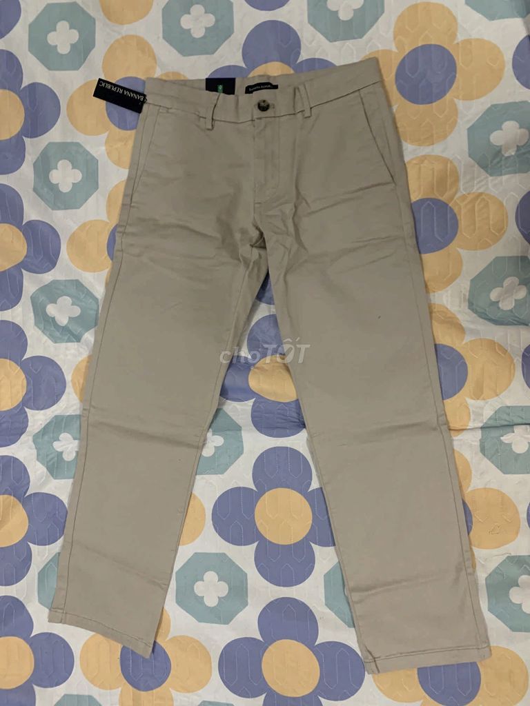 Quần Kaki chính hãng Banana Republic Chico Pant