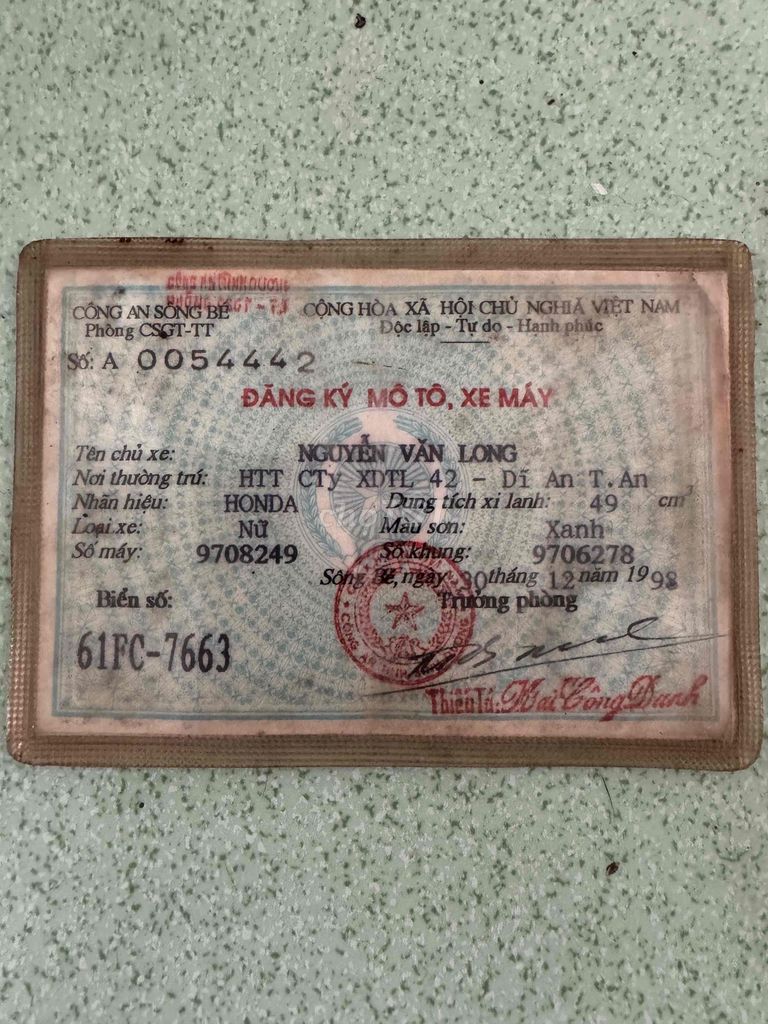 81 Cub 50 cc đồ zin nhiều bao ship có đổi xeBd. Mua bán Xe máy tại Huyện Dầu Tiếng Bình Dương được đăng bởi Đào Tấn hình 4