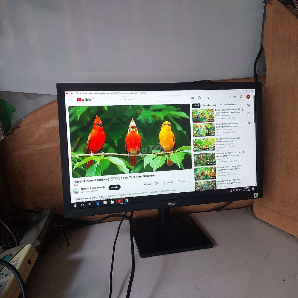 Màn hình máy tính LG 22 inch Full HD. Mua bán Phụ kiện (Màn hình, Chuột...) tại Quận 11 Tp Hồ Chí Minh được đăng bởi hb computer hình 1