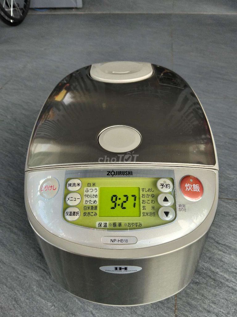 Nồi cơm điện Zojirushi NP-HB18 1.8L. Mua bán Bếp, lò, đồ điện nhà bếp tại Quận Thốt Nốt Cần Thơ được đăng bởi AN and TÔN hình 1