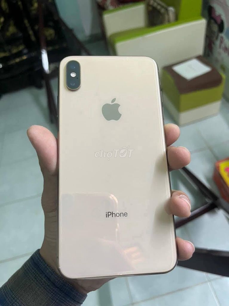Apple iPhone Xs Max 64GB Vàng Gold 87%. Mua bán Điện thoại tại Quận 10 Tp Hồ Chí Minh được đăng bởi Hội Đồ Điện Tử hình 1