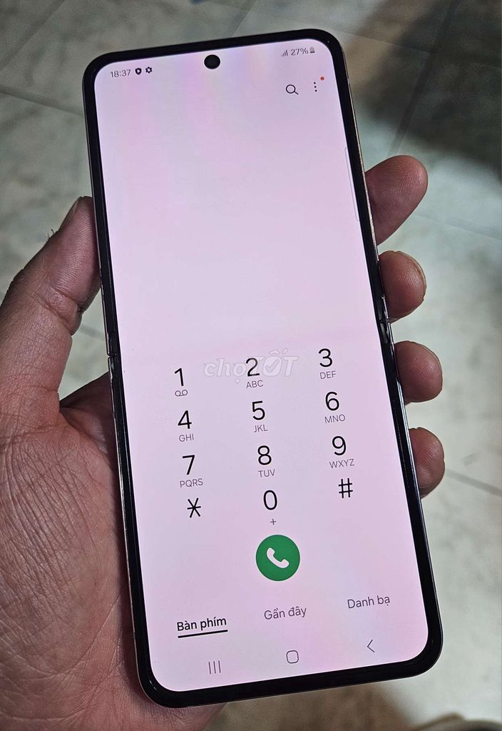 Samsung Z Flip 5 Hồng 98%. Mua bán Điện thoại tại Quận Thanh Xuân Hà Nội được đăng bởi Tuan Anh hình 1