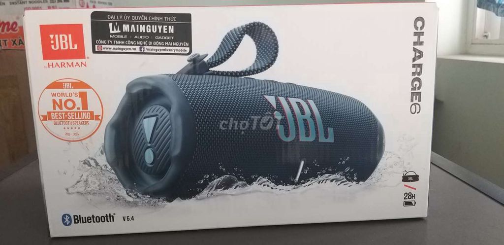 Loa Bluetooth JBL Charge 6 new zin nguyên seal. Mua bán Tivi, Âm thanh tại Quận Tân Phú Tp Hồ Chí Minh được đăng bởi Châu Nhuận Phát hình 1
