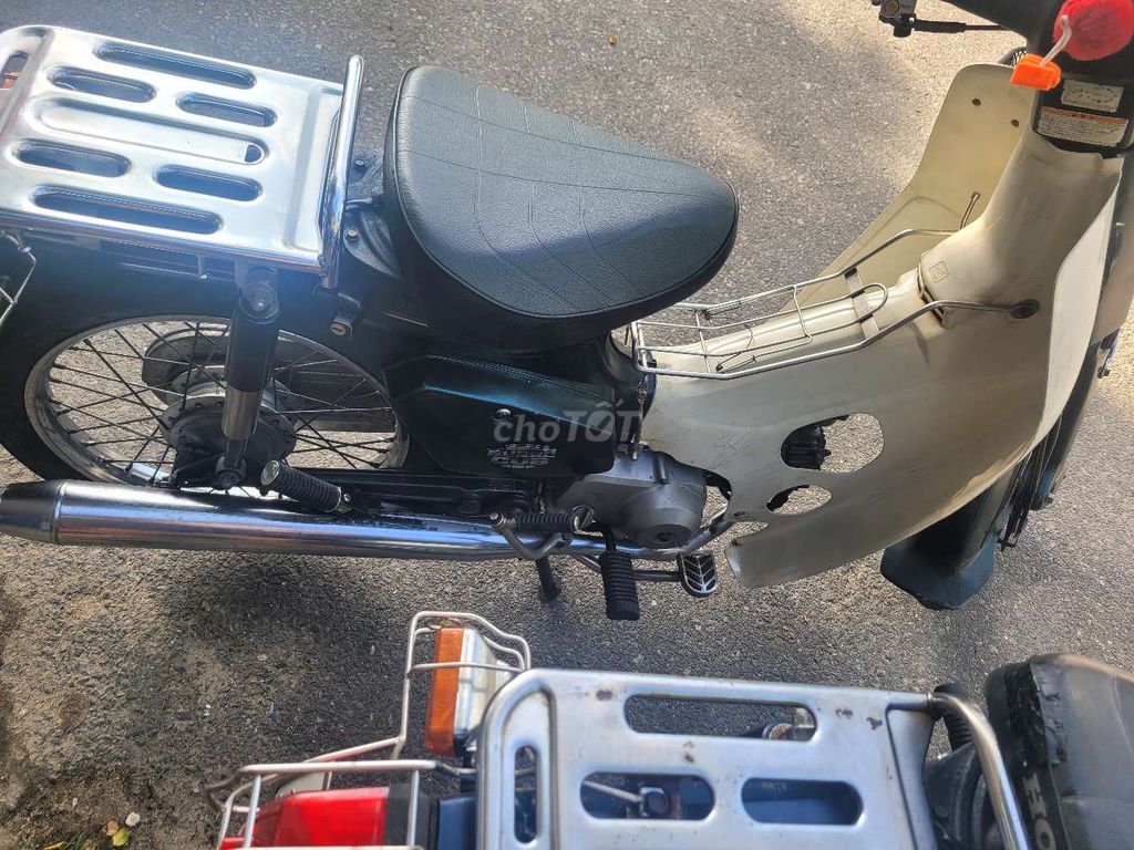 Мопед Honda Custom 50, бело-синий