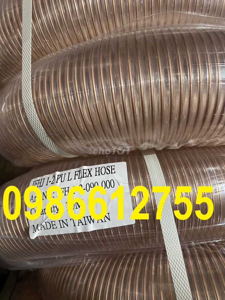 Ống Hút Bụi PU Lõi Đồng Phi 300 dùng hút bụi gỗ. Mua bán Đồ chuyên dụng, Giống nuôi trồng tại Thành phố Thủ Đức Tp Hồ Chí Minh được đăng bởi Tên chưa cung cấp hình 1