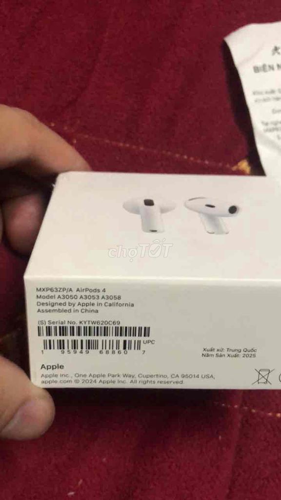 Bán rẻ airPods 4 bản ko chống ồn chưa bóc tem. Mua bán Tivi, Âm thanh tại Quận Long Biên Hà Nội được đăng bởi Tên chưa cung cấp hình 1