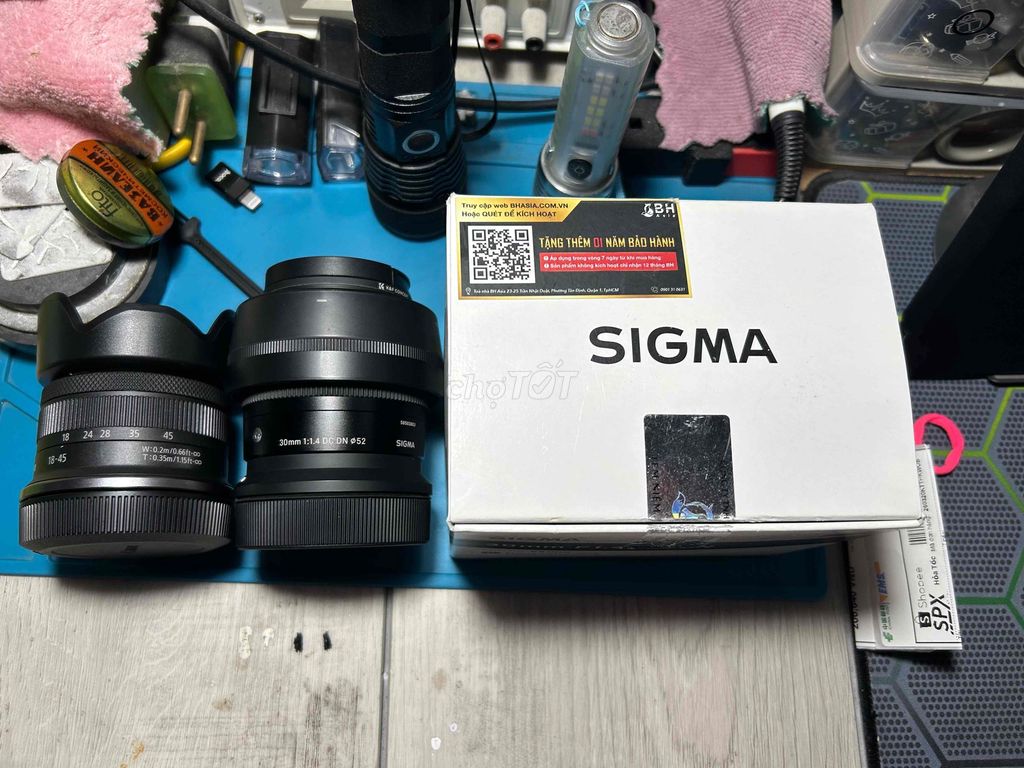 Ống kính Sigma RF 30 F1.4 Đen Đã sử dụng. Mua bán Máy ảnh, Máy quay tại Quận Long Biên Hà Nội được đăng bởi Tuấn hình 1