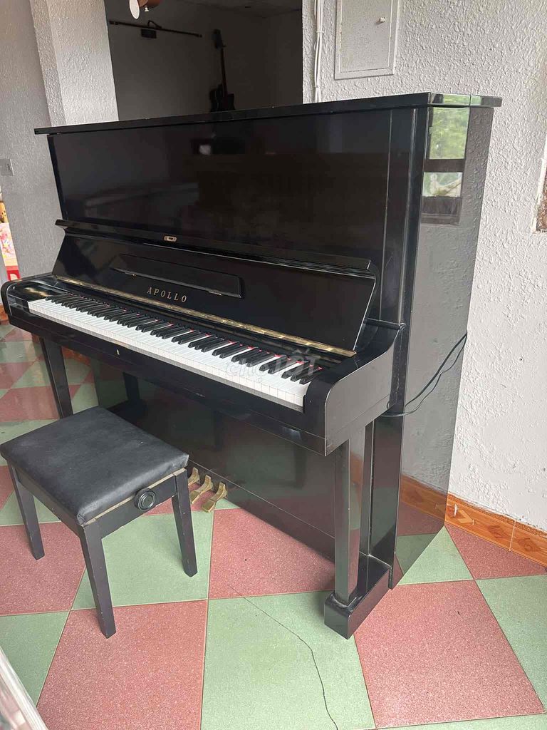 Đàn Piano cơ Apollo A7 Đen Nhật. Mua bán Nhạc cụ tại Huyện Hải Hậu Nam Định được đăng bởi Anh Nguyễn hình 1
