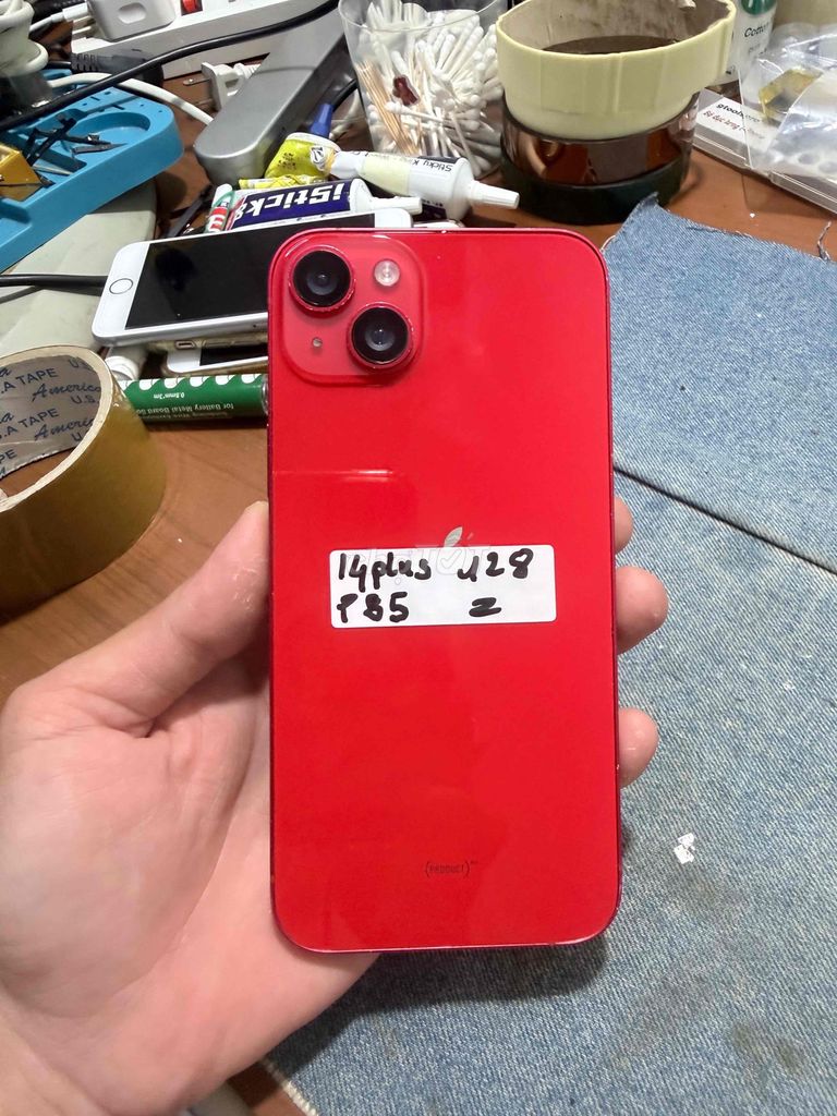 Apple iPhone 14 Plus 128GB Đỏ. Mua bán Điện thoại tại Huyện Tân Phước Tiền Giang được đăng bởi Le Duy Hong Duc hình 1