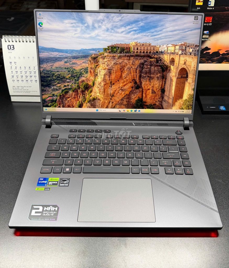 Asus ROG Strix G16  i9-14900HX 32GB/1TB/4070 8GB. Mua bán Laptop tại Quận 12 Tp Hồ Chí Minh được đăng bởi Quỳnh Bích hình 1