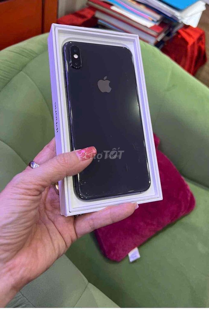 Xs max 256g Black QTế pin new 100 6tr900