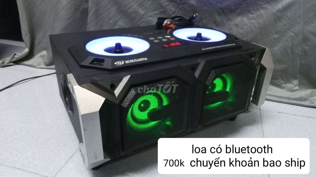 Loa Bluetooth Honjianda Đen. Mua bán Tivi, Âm thanh tại Thành phố Huế Thừa Thiên Huế được đăng bởi Đưc Nguyen hình 1