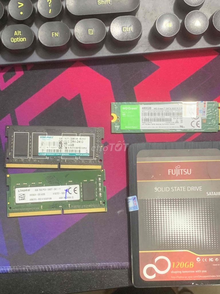 Ban Nhanh Xác Ram và Xác Ssd Như Hình Lỗi Hỏng. Mua bán Linh kiện (RAM, Card...) tại Quận 3 Tp Hồ Chí Minh được đăng bởi NgoPhuong hình 1