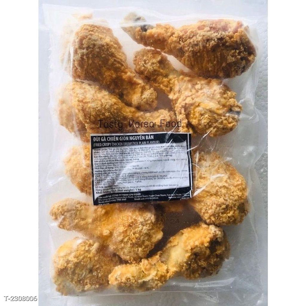 Đùi gà tẩm bột chiên giòn CP túi 1kg (giao tphcm). Mua bán Đồ ăn, thực phẩm và các loại khác tại Quận 8 Tp Hồ Chí Minh được đăng bởi Siêu thị Anh Tú 88 hình 1