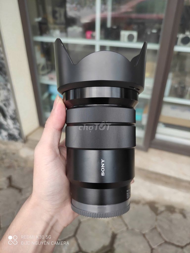 Ống kính Sony E 18-105mm F4 Đen. Mua bán Máy ảnh, Máy quay tại Huyện Thường Tín Hà Nội được đăng bởi Thu mua điện thoại máy ảnh máy tính hình 1