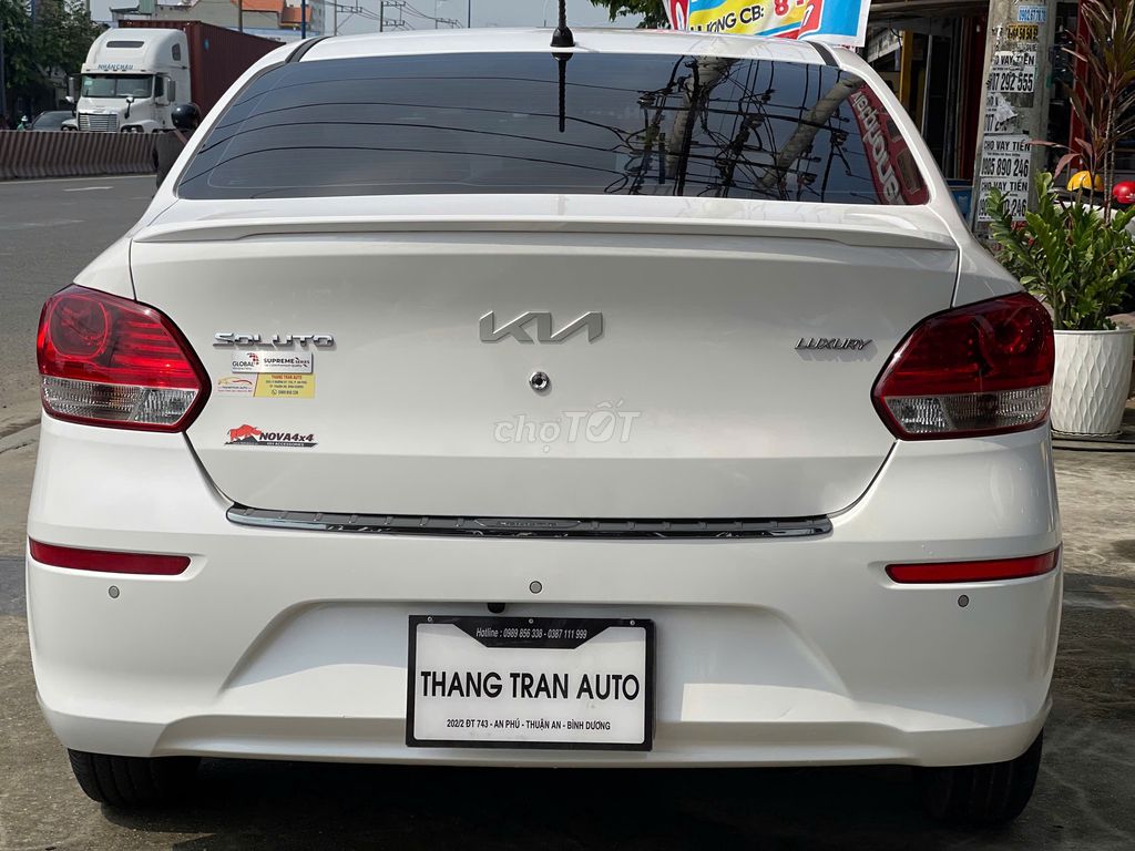 Kia Soluto Luxury 1.4 AT 2022 siêu lướt. Mua bán Ô tô tại Thành phố Thuận An Bình Dương được đăng bởi Thắng Trần Auto hình 3
