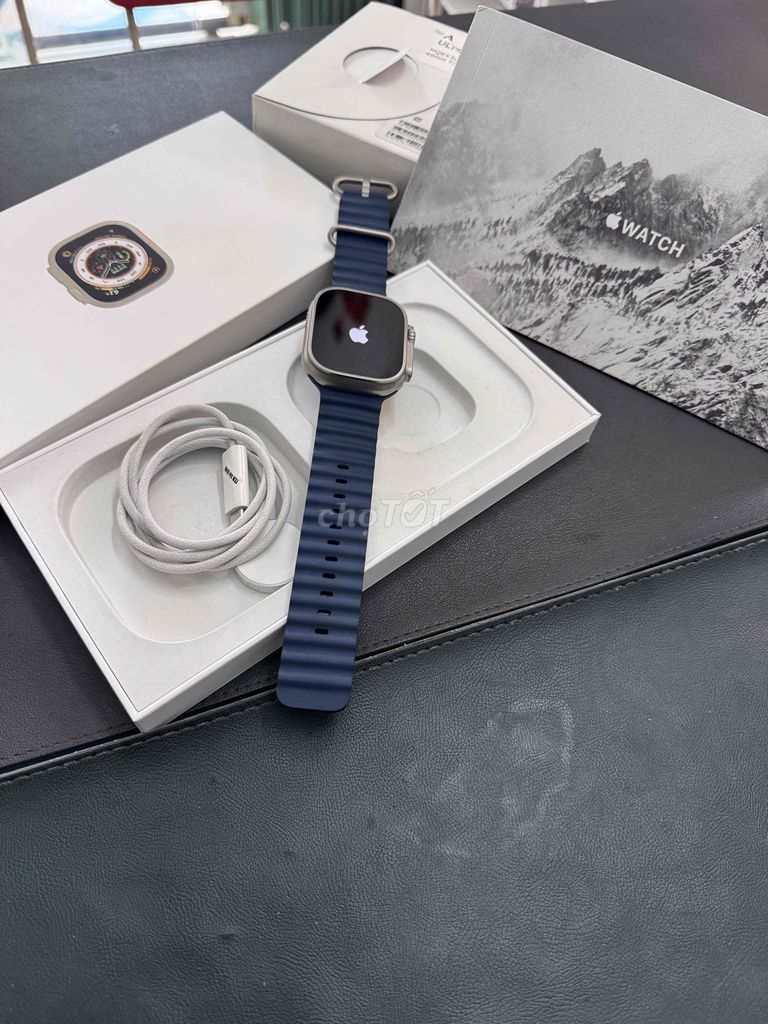 Apple Watch Ultra 1 Titanium 49mm Bạc. Mua bán Thiết bị đeo thông minh tại Thành phố Buôn Ma Thuột Đắk Lắk được đăng bởi ZinPhoneBMT 240 Quang Trung hình 1