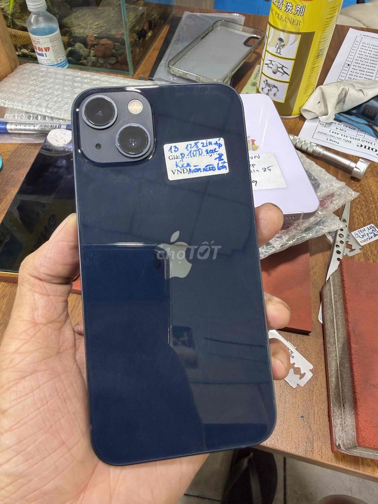 Apple iPhone 13 128GB Xanh đậm Nguyên bản. Mua bán Điện thoại tại Quận Tân Phú Tp Hồ Chí Minh được đăng bởi gia phát hình 1