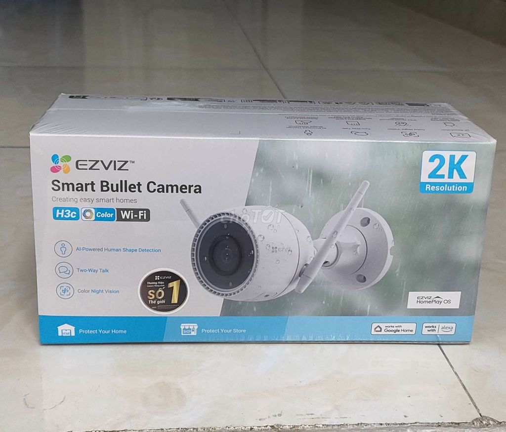 Camera EZVIZ H3c Trắng 2K. Mua bán Máy ảnh, Máy quay tại Quận Bắc Từ Liêm Hà Nội được đăng bởi đồ cũ đồ mới hình 1