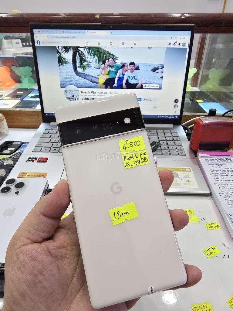 Google Pixel 6 Pro - 12/128. Mua bán Điện thoại tại Thành phố Long Xuyên An Giang được đăng bởi Facebook Cầm Đồ Thúy Vân hình 1