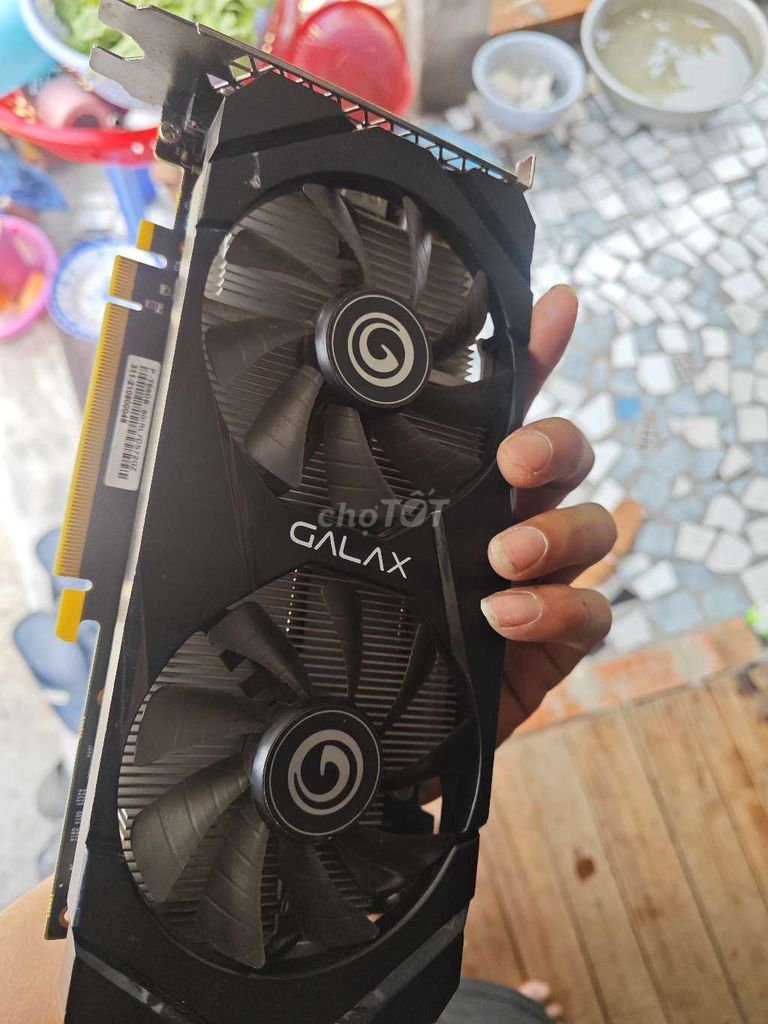 Card đồ họa GALAX GTX 1660 Ti 6GB. Mua bán Linh kiện (RAM, Card...) tại Huyện Châu Thành An Giang được đăng bởi vuled hình 1