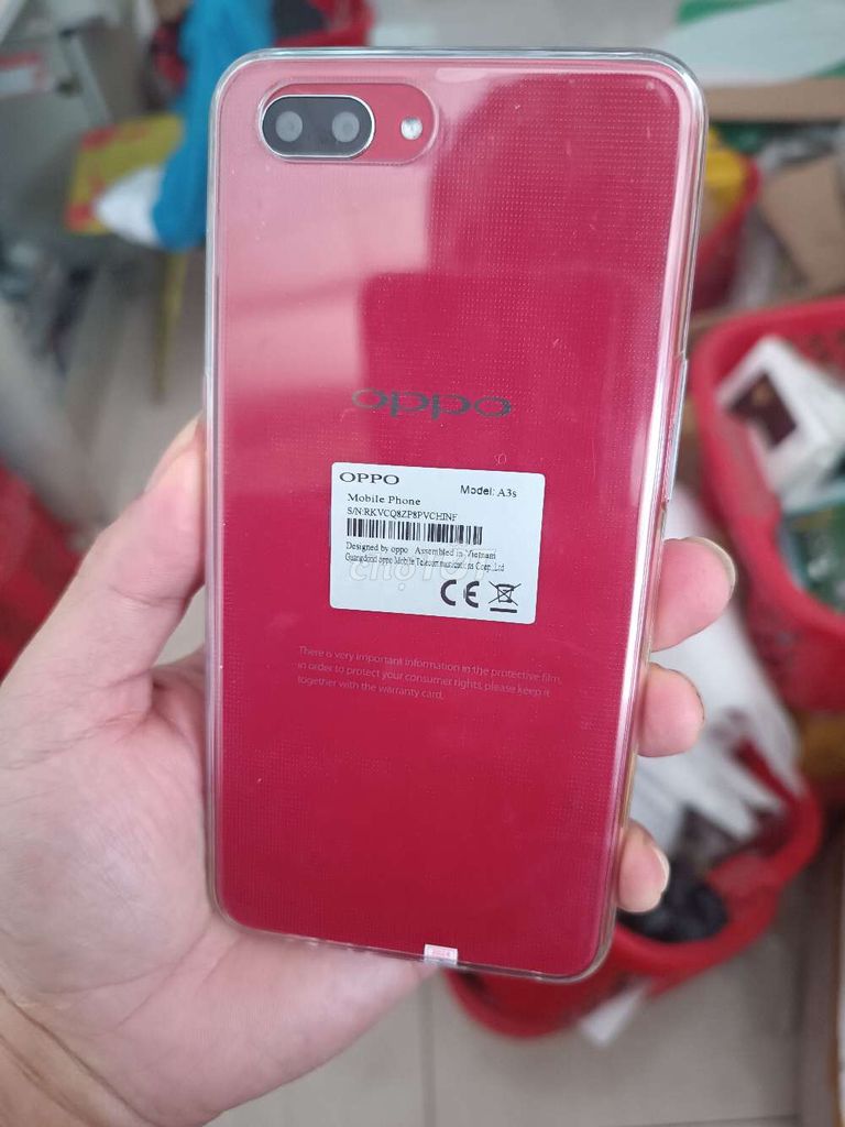 (Đà Nẵng) oppo a3s chip snap ram6|128 99% BH