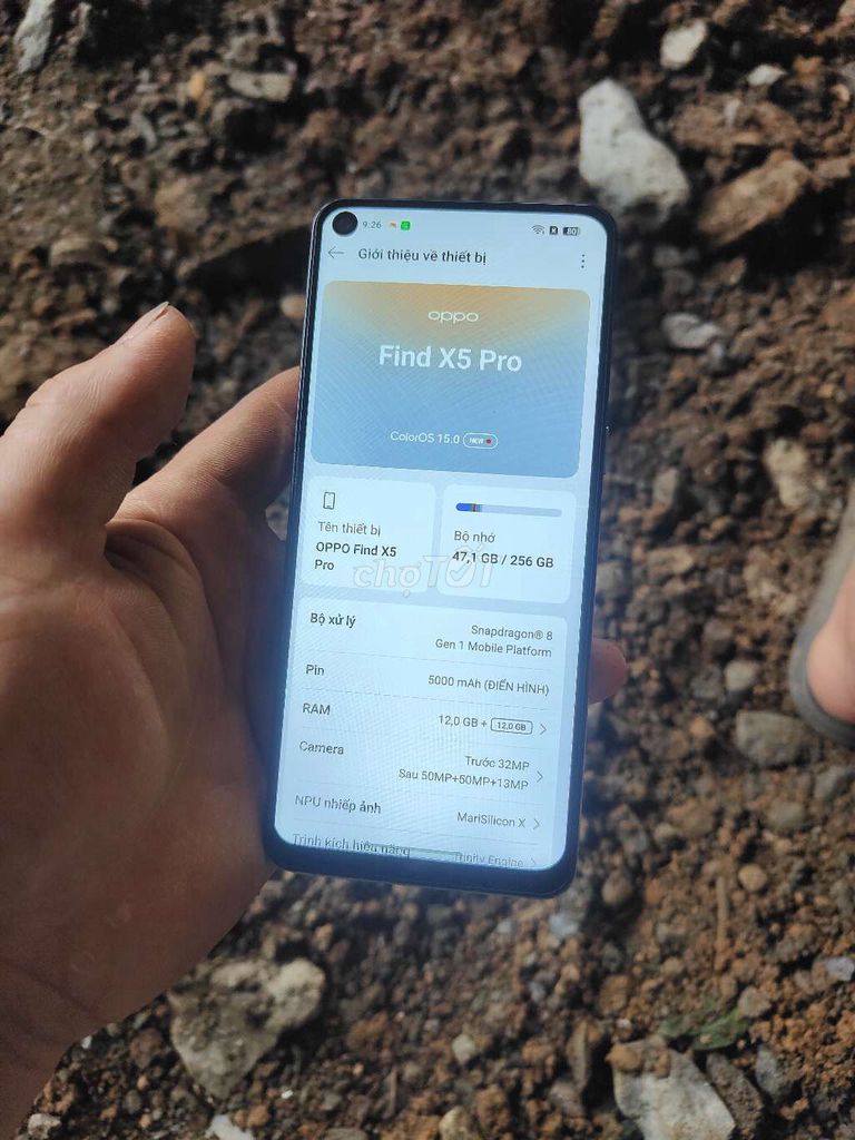 Oppo Find X5 Pro 256GB Đen. Mua bán Điện thoại tại Huyện Quốc Oai Hà Nội được đăng bởi mạnh tuấn  hình 1
