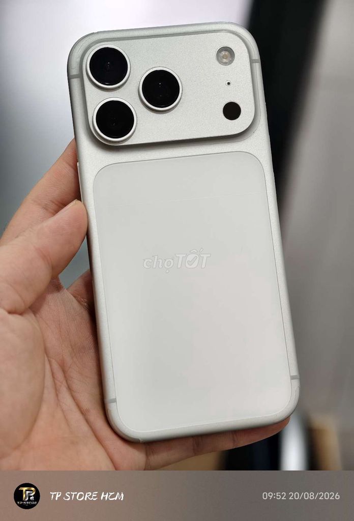 Apple iPhone 17 Pro 256GB Bạc Hàn Quốc 98%. Mua bán Điện thoại tại Quận Gò Vấp Tp Hồ Chí Minh được đăng bởi TP Store Chuyên IPhone Samsung hình 1
