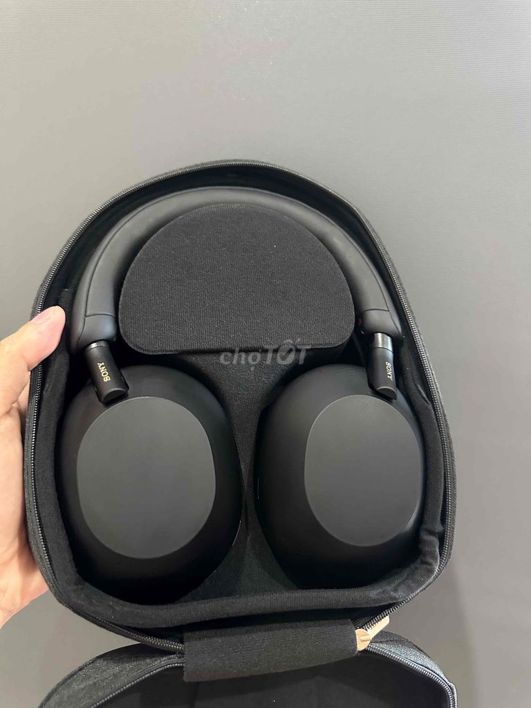 Tai nghe Sony WH-XM5 Đen. Mua bán Tivi, Âm thanh tại Quận Hải Châu Đà Nẵng được đăng bởi Lauren hình 1