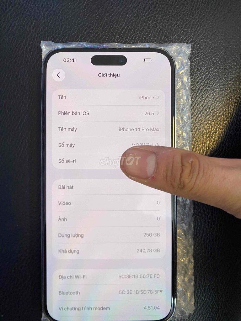 Apple iPhone 14 Pro Max 256GB LL/A Pin 82%. Mua bán Điện thoại tại Quận 3 Tp Hồ Chí Minh được đăng bởi TRÍ PHÙNG hình 1